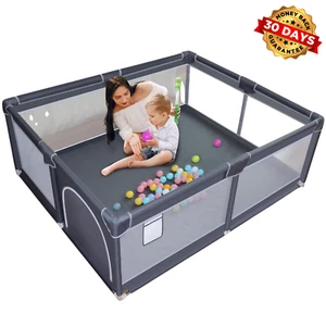 Corral Para Bebe Jugar Parque De Niño Juguete Corralito 50 Inches Casa Exterior - Picture 1 of 8