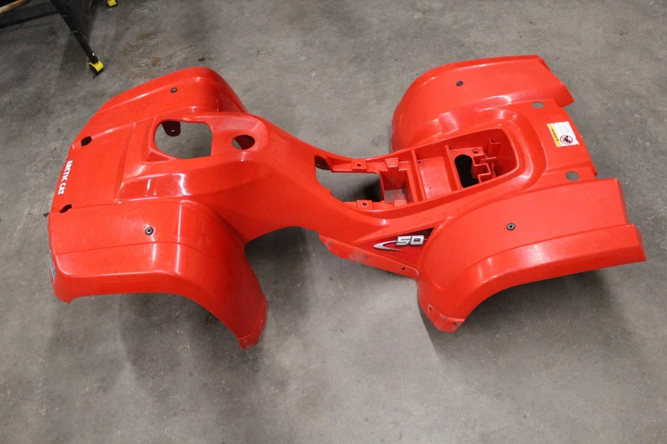 Arctic Cat 2006 50 CC plástico completo plástico rojo 4 tiempos KFX50 06 Foto 1 de 4