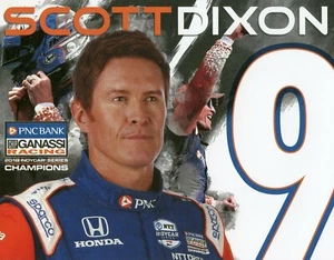2019 INDY 500 SCOTT DIXON GANASSI PNC RACING INDYCAR 7x9 HERO CARD ! - Picture 1 of 2