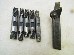 Machinist tools, end mills & tool holder - Picture 1 of 10