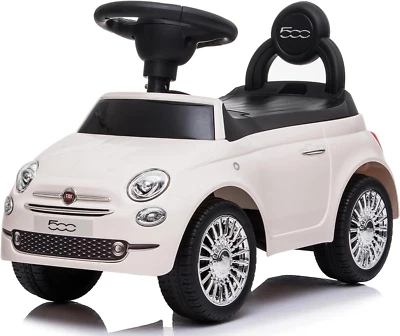 Primi Passi Macchinina Cavalcabile Fiat 500 per Bambini Da 12 a 36 Mesi Con Suon - Immagine 1 di 4