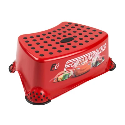 Keeeper Cars Kinder Tritthocker mit Anti-rutsch-Funktion rot - Bild 1 von 4