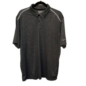 Men's NIKE Golf Tour Performance Dri-Fit Polo Shirt Grey Size XL - Picture 1 of 9