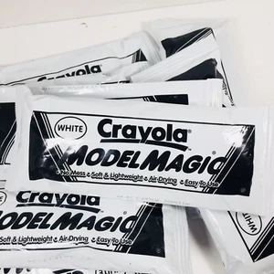 LOT of 10 - Crayola Model Magic White Individual Packages - Picture 1 of 3