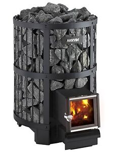 Sauna Wood Burning Stove HARVIA LEGEND 240 SL Steam Room Heater for 10 - 24 m³