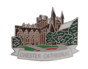 Chester Cathedral Pin Badge - Picture 1 of 2