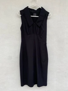 🔹 Womens Cue Veronika Maine Viscose Sleeveless Business Corporate Dress Size 8 - Picture 1 of 5