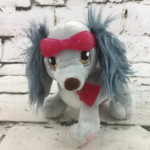 Barbie Puppy Dog Plush Gray Cocker Spaniel Stuffed Animal Soft Toy Mattel 2009 - Picture 1 of 5
