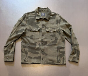 Abercrombie & Fitch Vintage Style Camouflage  Chore Jacket M / L 42" - 44"