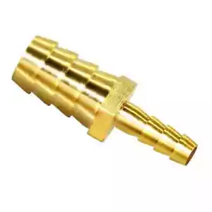 Hose Barb Reducer1/4" to 1/2" Barb FittingReduce ID Brass Hose Adapter - Picture 1 of 5
