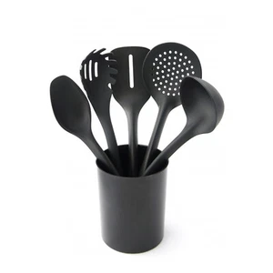 Set utensili da cucina 5 pezzi contenitore nero Practic Handy 10023099 - Imagen 1 de 5