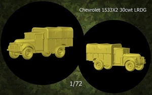 Kit maqueta - Vehiculo militar . Chevrolet/Chevy 1533 - Reino Unido - WWII 1941. - Imagen 1 de 2