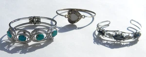 Sterling Silber 925 Armband Konvolut Sorrent Zeidell's Boma 3 Stück - Bild 1 von 9