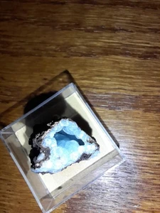 Hemimorphit Drusenstück Micromount Arizona USA aus Sammlung - Bild 1 von 11