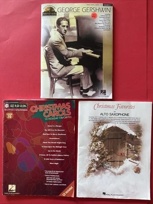 Lot of 3 Standards Music Song Books Christmas Gershwin Hal Leonard - Image 1 of 4