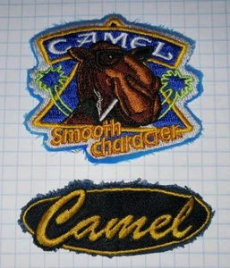 Vintage Joe Camel Smooth Charakter Zigarettenaufnäher 2 Stück - Bild 1 von 2