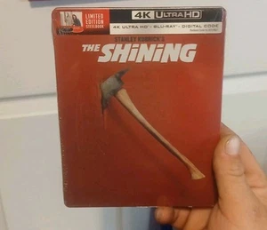 The Shining Limited Edition Steelbook 4K UHD Bluray W/ NO Digital Code Like New - Picture 1 of 3