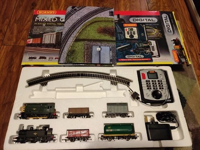 Hornby Digital DCC R1075 Mixed Goods Train Set --INCOMPLETE SEE DESC-- - Image 1 of 4