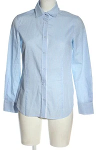 ETERNA Camisa de manga larga Mujeres Camisa de vestir Talla EU 36 azul-blanco - Imagen 1 de 5