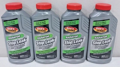 Lot of 4 BAR'S LEAKS #1196 Radiator Stop Leak Concentrate (11oz Each Bottle) NEW - Image 1 of 4