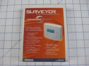 Termostato de comunicación Surveyor CT414, NUEVO DE STOCK bu Venstar - Imagen 1 de 3