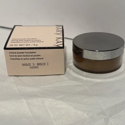 Brand New Mary Kay MINERAL POWDER Foundation Bronze 3 - Image 1 of 4