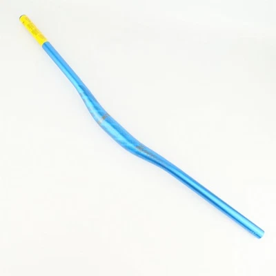 Manillar Race Face Turbine 35 760 mm 20 mm elevación MTB aleación azul montaña Foto 1 de 2