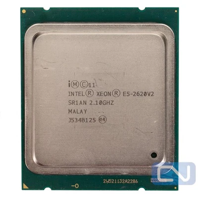 Intel Xeon E5-2620 V2 SR1AN 2.1 GHz 15MB 6 core LGA 2011 B Grade CPU Processor - Image 1 of 2