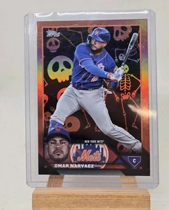 Omar Narvaez /50 2023 Topps Update Series #US152 Skeleton Foil - Picture 1 of 3