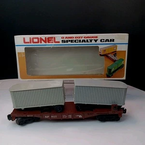 Lionel Specialty Car  6-9122 NP Piggyback Flat Car with 2 Traliers - Picture 1 of 13