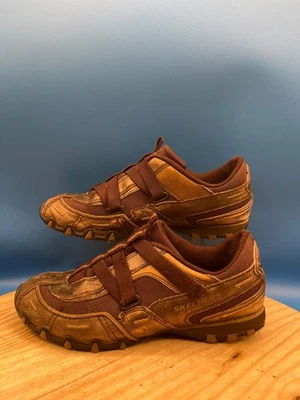 Skechers Athletic Shoes Women's Sz 9/EU39 Brown Leather Slip-On Hook & Loop - Image 1 of 4