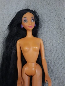 Mattel Disney Aladdin Jasmin Puppe, nude / ohne Kleidung, 90er Jahre, Barbie-Größe - Bild 1 von 4