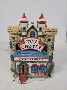 2000 Toy Castle Santas Christmas Wonderland Lemax Porcelain Lighted Used w/Box! - Picture 1 of 3