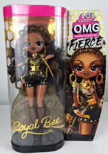 LOL Surprise OMG Fierce Royal Bee Modepuppe mit 15 Überraschungen - 11 Zoll - Bild 1 von 6