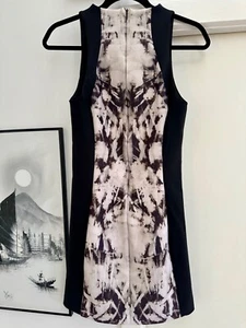 Kookai bodycon dress Size 38 / Size 8 sleeveless stretch wetsuit fabric - Picture 1 of 5