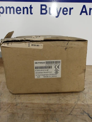 GE FANUC IC200UEX014-B VERSAMAX MICRO PLC MODULE, 14 POINT, #514250G NIB - Image 1 of 4