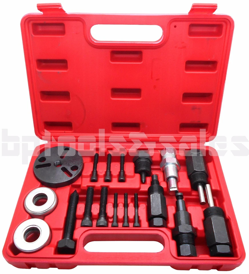 Kit removedor de buje de embrague compresor aire acondicionado 18 piezas extractor GM Ford Chrysler Sanden DKS Foto 1 de 1