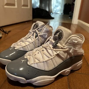 Size 10.5 - Jordan 6 Rings White Cool Grey - Picture 1 of 8