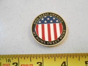 RARE 9-11 MEMORY / HONOR FLAG WE WILL NOT FORGET MILITARY CHALLENGE COIN - Picture 1 of 3