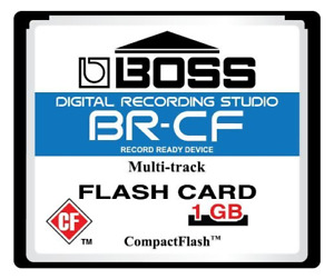1GB Boss Roland BR-CF Compactflash CF Memory Card for BR-600 BR-864 BR-900CD 1 G