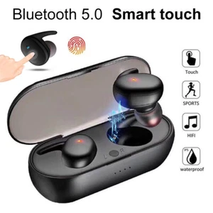 TWS Bluetooth 5.0 Wireless Kopfhörer Headset Touch Control In-Ear Ohrhörer - Bild 1 von 13