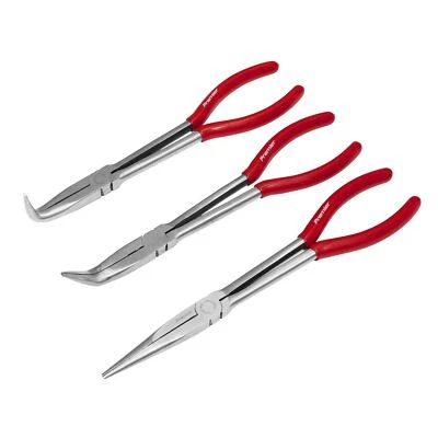 Sealey Needle Nose Pliers Set 3 Piece 280mm Needle Nose Pliers AK8568 - Image 1 of 4