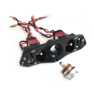Interruptor de alimentación doble Miracle Heavy Duty con punto de combustible para avión de radiocontrol multicolor - Imagen 1 de 6