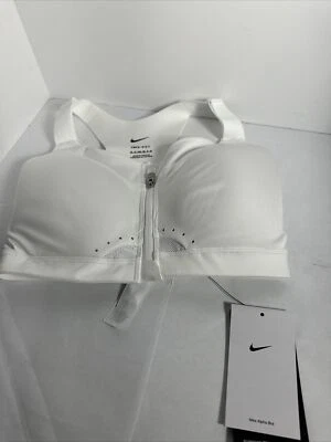 Женский спортивный бюстгальтер Nike Dri-Fit Alpha с высокой поддержкой на молнии спереди XS fg DD0436 - Изображение 1 из 4