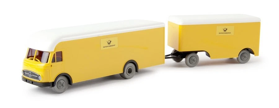 Brekina 13905 - 1/87 Mercedes-Benz / MB LP 322 Möbelzug - Dbp (Halbstarke) - - Immagine 1 di 1