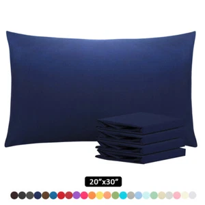 Juego de 4 fundas de almohada ultra suaves Queen (estándar) 1800 - Imagen 1 de 41