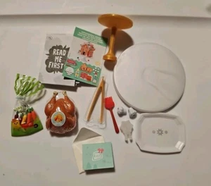 Christmas 2023 TURKEY HTF No Resin MGA Miniverse Make It Mini With Veggies - Picture 1 of 1
