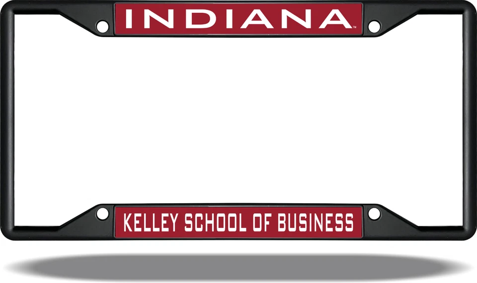 Indiana KELLEY SCHOOL OF BUSINESS Black License Plate Frame - Image 1 of 1