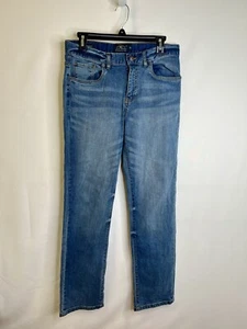 Lucky Brand Youth Boys Size 20 Medium Wash Adjust Waist Classic Straight Jeans - Picture 1 of 4
