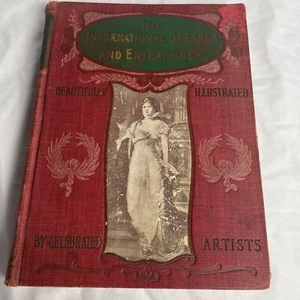Standard American Speaker und Entertainer antikes Buch von gefeiertem Künstler - Bild 1 von 13